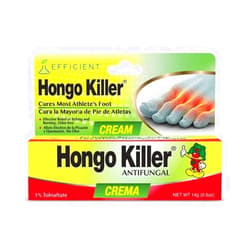 Hongo Killer Antifungal Cream 0.5oz - Athlete's Foot Treatment