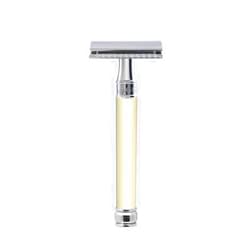 Edwin Jagger DE Safety Razor, Extra Long' Handle, Ivory