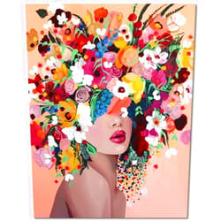 TUMOVO Paint by Numbers for Adults, DIY Girls Adult Paint by Numbers Kits on Canvas Flowers Painting Kits for Kids Beginner 16x20 inch Flameless Oil Painting Kits Gift for Kids and Adults