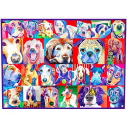 Ravensburger Hello Doggie 500 Piece Large Format Jigsaw Puzzle for Adults - 16794 - Every Piece is Unique, Softclick Technology Means Pieces Fit Together Perfectly