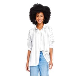 Wild Fable Women's Long Sleeve Oversized Button-Down Shirt -