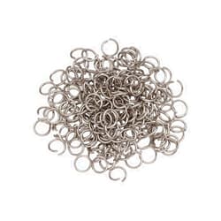 Craftdady 1000Pcs Stainless Steel Open Jump Rings 5mm Round 0.8mm Thick Tiny Connector Rings for Jewelry Making