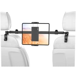 Tryone Car Tablet Holder Mount for iPad: Headrest Tablet Stand for Car Back Seat Compatible with iPad Pro Air Mini | Galaxy Tab | Kindle Fire HD | Switch OLED or Other 4.7-12.9