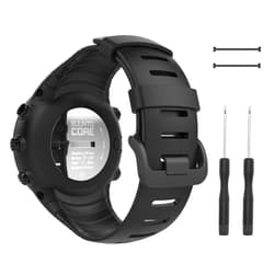 MoKo Suunto Core Watch Band, Classic Replacement Soft Wrist Band Strap with Metal Clasp for Suunto Core Smart Watch, Fits 5.51