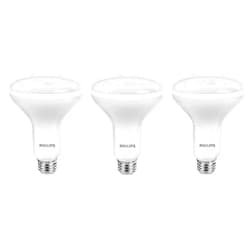 Philips LED Dimmable BR30 Light Bulb: 650-Lumen, 5000-Kelvin, 9-Watt (65-Watt Equivalent), E26 Base, Daylight, 3-Pack