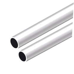 uxcell 6063 Aluminum Round Tube, 300mm Length 12mm OD 10mm Inner Dia Seamless Aluminum Straight Tubing 2 Pcs