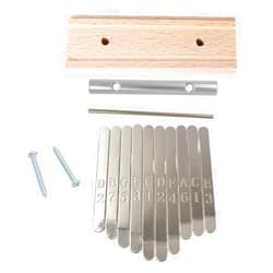 Jiayouy Kalimba Thumb Piano 10 Keys DIY Sets Bridge Saddle for Kalimba Thumb Piano Replacement Accessories