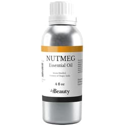 DIYBeauty Nutmeg Essential Oil - 4 Fl Oz Bottle - 100% Pure & Undiluted Aceite de Nuez Moscada - Steam Distilled from The Seeds of The Nutmeg Tree