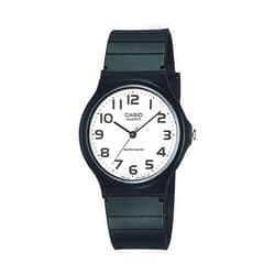 Casio Men's MQ24-7B2 Analog Watch with Black Resin Band