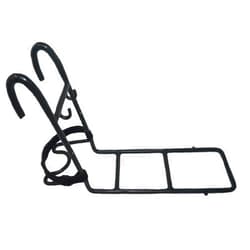 Bikase Hang On Front Rack: Secure & Easy-to-Mount Rack for 22mm-32mm Handlebars with Adjustable Standoff Bar, Protective Coating, and Compatible with Various Baskets