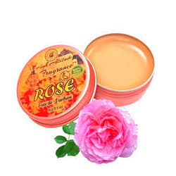 HIGH ALTITUDE ORGANICS ROSE Perfume - Eau de Parfum - Solid Balm - Natural Essential Oils Aromatherapy Fragrance (Tea Rose, De Mai, Otto, Rosa Damascena, Centifolia, Gardenia) Travel Size, Party Guest Favors Gifts - 0.5oz
