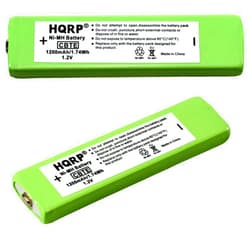 HQRP 2-Pack Battery Compatible with Panasonic HHF-AZ09 HHF-AZ01 RFKFHFAZ09PM HHF-1P RFKFHFAZ01E2 HHF-AZ201S SL-CT800