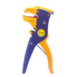 VCELINK Automatic Quickstrip Wire Stripper and Cutter, Professional Quick Strip Wire Stripper, 2 in 1 Adjustable Electrical Cable Wire Stripping Tool&Eagle Nose Pliers (7-Inch)