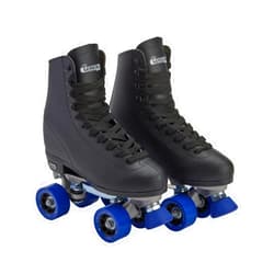 Chicago Skates Classic Quad Roller Skates for Women & Men – Durable & Top Performance, Adjustable High-Top Boots for Safe Indoor/Outdoor Roller Derby–60mm PU Wheels & Semi-Precision Bearings
