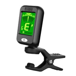 JOYO Clip on Tuner Digital Electronic Tuner for Guitar, Bass, Ukulele, Violin, Mandolin, Banjo Acoustics Calibration Tuner (JT-09)