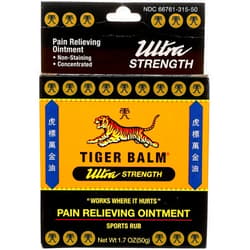 Tiger Balm Sport Rub Pain Relieving Ointment, Ultra Strength 1.70 oz (Pack of 5)