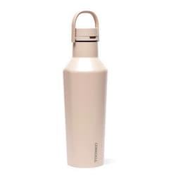 Corkcicle Classic Sport Canteen Insulated Water Bottle - Keeps Beverages Cold 25 Hours - Triple Insulated - Summer Drinkware Gift - Keeps Drinks Ice Cold - Leak-Proof Cap - 32 oz - Desert