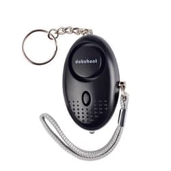 Dobuhont Safesound Personal Alarm 140dB for Women Girls Elderly, Safe Sound Siren SongBlack 1 pc