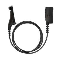 SHEEPDOG MICROPHONES Cyclone Push-to-Talk (PTT) Microphone, Compatible with Motorola APX and APX Next, 32 Inch Cord, Dual-Switch Technology, 3.5mm Audio Port for Earpiece