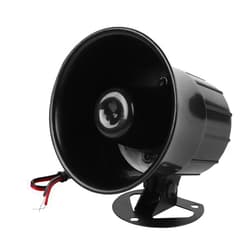 Sonew DC 12V Wired Alarm Horn Siren for Home Security System Indoor/Outdoor Fireproof 115dB