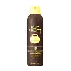 Sun Bum Original SPF 15 Sunscreen Body Spray - Broad Spectrum Moisturizing Sunscreen with Vitamin E - Hawaii 104 Act Compliant (Made without Octinoxate & Oxybenzone) - 6 oz