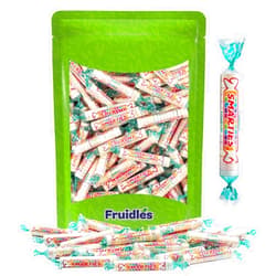 Fruidles Smarties Hard Candy Roll, Assorted Tropical Flavors, Individually Wrapped (Half-Pound)