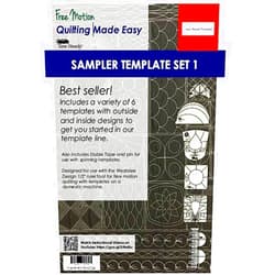 Sew Steady Quilting Template 6 Piece Template Set (High Shank)