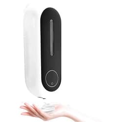 DEIOVR Kids Soap Dispenser Wall Mount, Touchless Foaming Hands Free Foaming Soap Dispenser Adjustable 3 Level Electric Auto Soap Dispenser Touchless 15.2oz/450ml