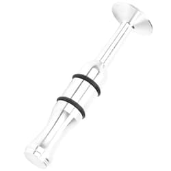 Watris Veiyi Embouchure Training Device Mouthpiece, Mouth Strength Trainer, Brass Instrument Accessories, Personal Embouchure Trainer Mouth Muscles Builder for Trombones Woodwinds Saxophone(Silver)