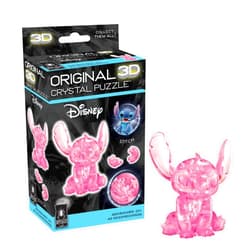 BePuzzled, Disney Stitch Original 3D Crystal Puzzle, Perfect for Puzzlers Ages 12 and Up, Challenging to Complete and Beautiful to Display, Collect Them All