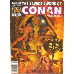 By Larry Yakata (Author) Marvel Comics & Stan Lee Presents; The Savage Sword of Conan the Barbarian # 114; (The Savage Sword of Conan the Barbarian) [Large Size Comic 8