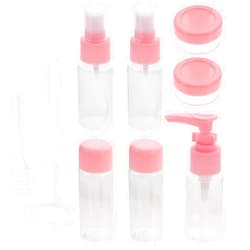 Healifty 1 Set Travel Bottle Kit Leakproof Shampoo Container Plastic Travel Bottle Travel Lotion Container Sample Bottles Shampoo Bottle Lotion Dispenser Lotion Plastic Bottle Spray Bottle