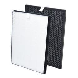YRGGWB FY1413/40 Active Carbon&FY1410/40 Hepa Replacement Filter ，Compatible for Philips， Air Purifier Serie,Replace AC1214/1215/1217 AC2729