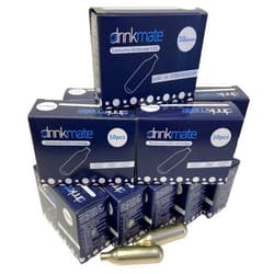 Drinkmate 8g CO2 Soda Chargers - 100 pack