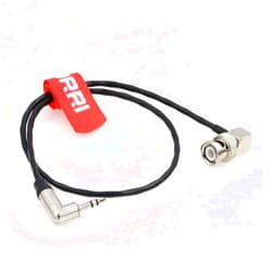 DRRI 3.5mm TRS Jack Tentacle Sync to BNC Timecode Cable for Canon EOS C300/C500,Sony PDW-700/PMW-EX3/PMW-200/FX6 FX9,ARRI Amira