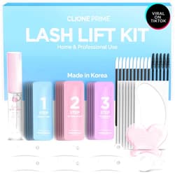 CLIONE PRIME Korean Lash Lift Kit - Brow Lamination Kit Lifting De Pestañas Kit Professional Eyelash Perm Kit Eyelash Lift Kit Lash Perm Eyebrow Lamination Laminado De Cejas Kit Profesional