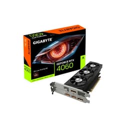 GIGABYTE GeForce RTX 4060 OC Low Profile 8G Graphics Card, 3X WINDFORCE Fans, 8GB 128-bit GDDR6, GV-N4060OC-8GL Video Card
