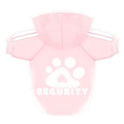 Otunrues Dog Hoodie Dog Sweater Fleece Security Soft & Warm Dog Sweatshirt Winter Dog Hoodies Coat Pet Dog Clothes Sweater for Small Medium Size Dogs Boy Girl(Pink, M)