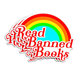 CZSTYLE (3 Pcs) Read Banned Books Sticker Reading Lover Book Lover Bookish Booktok Reader Water Assistant Vinyl Sticker for Water Bottle Laptop Kindle Phone Sticker Decal Decor Stuff 3 Inch