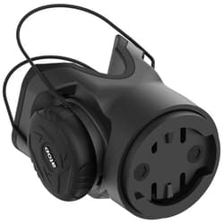 KOM Cycling for Garmin Varia Mount Tail Light Models Including RTL515, RTL510, RVR315 Featuring an ATOP Dial for Security - Varia Seatpost and Under Saddle Mount - Fits Most Seatpost Sizes and Types