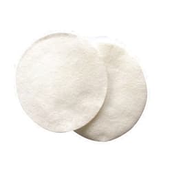 TOYANDONA 200pcs Gauze Pads Non Woven Cotton Gauze Sponge Cushion Round Wound Care Dressing Pads First Aid Surgical Making Supplies