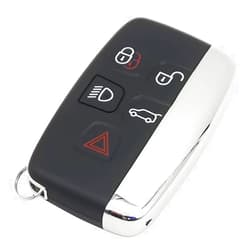 Horande Replacement Key Fob Cover Case fits for Range Rover Evouge Discovery Sport Velar Land Rover LR2 LR4 Jaguar XF XJ XJL XE Keyless Entry Key Fob Shell