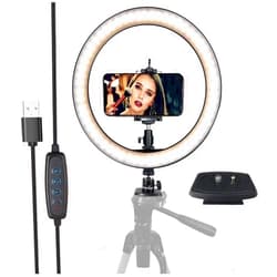 DaVoice 35mm Tripod Quick Release Plate for Quantaray, Sunpak 5800d 7000tm, Walmart MX1000, TG-P60T + LED Ring Light 10