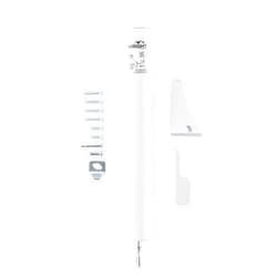 Wright Products V150WH Heavy Duty Pneumatic Screen and Storm Door Closer White