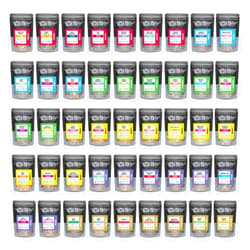 Tiesta Tea - Tiesta Tastings Loose Leaf Sampler Dry Flight Set - High to No Caffeine Tea - Makes Hot and Iced Tea - Assorted Tea Sets with Herbal, Chai, Fruit Teas & More - 45 Resealable Sample Pouches