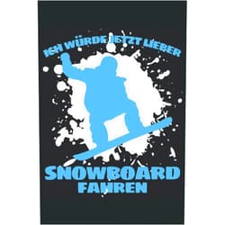 German Edition by Lustige Sprüche und witzige Geschenkideen (Author) Ich Würde Jetzt Lieber Snowboard Fahren!: Notizbuch A5, 120 Seiten, LINIERT - Lustiges Snowboard Spruch Motiv für Alle Snowboarder und ... und Snowboard Geschenkidee! (German Edition)