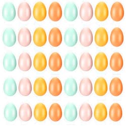Yeshone 40 Pcs Egg Shakers Musical Instruments Percussion Maracas Egg Easter Basket Plastic Easter Egg Hunt for Preschool Kindergarten DIY Painting Music Dancing, 4 Boho Colors