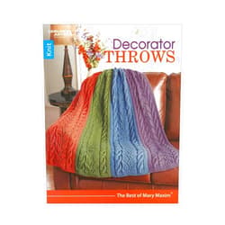 By Mary Maxim (Author) Decorator Throws: Knit (Best of Mary Maxim)