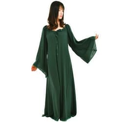 BLESSUME Medieval Wedding Dress Renaissance Pirate Faire Celtic Chemise Under Dress