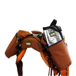 TrailMax Horn Saddle Bag & Pommel Pocket Saddle Bag Combo; Horn & Pommel Saddle Bag Combo for Horses; Saddle Bags for Western & Endurance Saddles; Trail Riding Saddle Bags